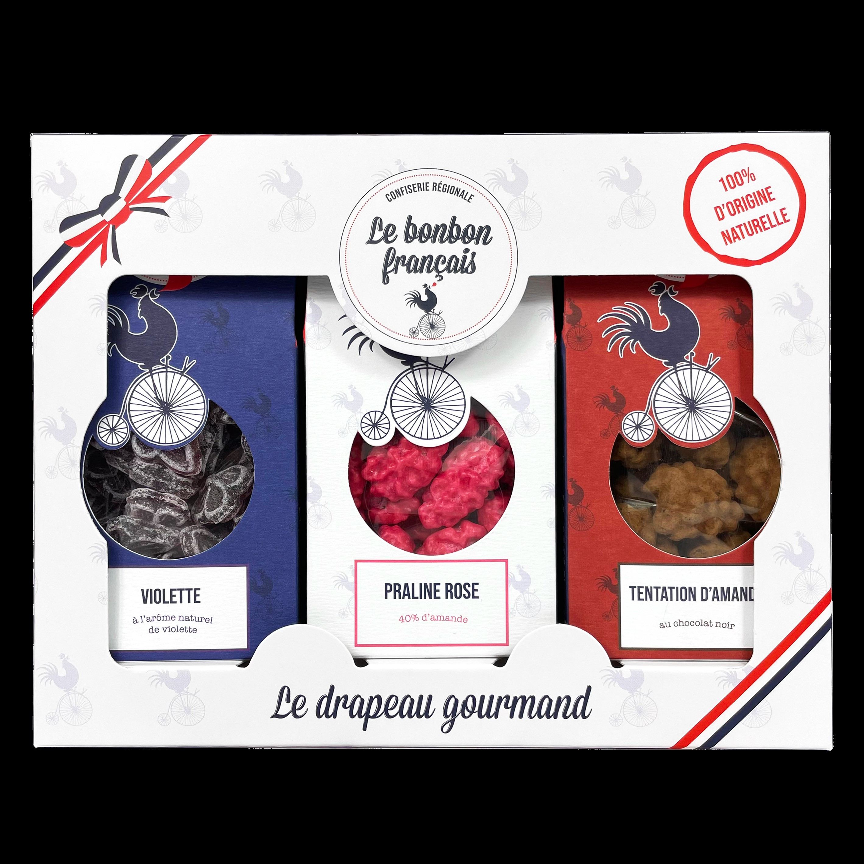 Drapeau Gourmand détouré - Promenade en France